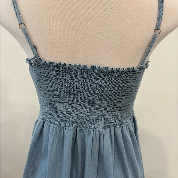 Japna Light Denim Strapless Dress – Size Small – $35 - Picture 4 of 10